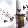 Some sequences from a foggy line and a stinky toilet drop at a mountain hut.